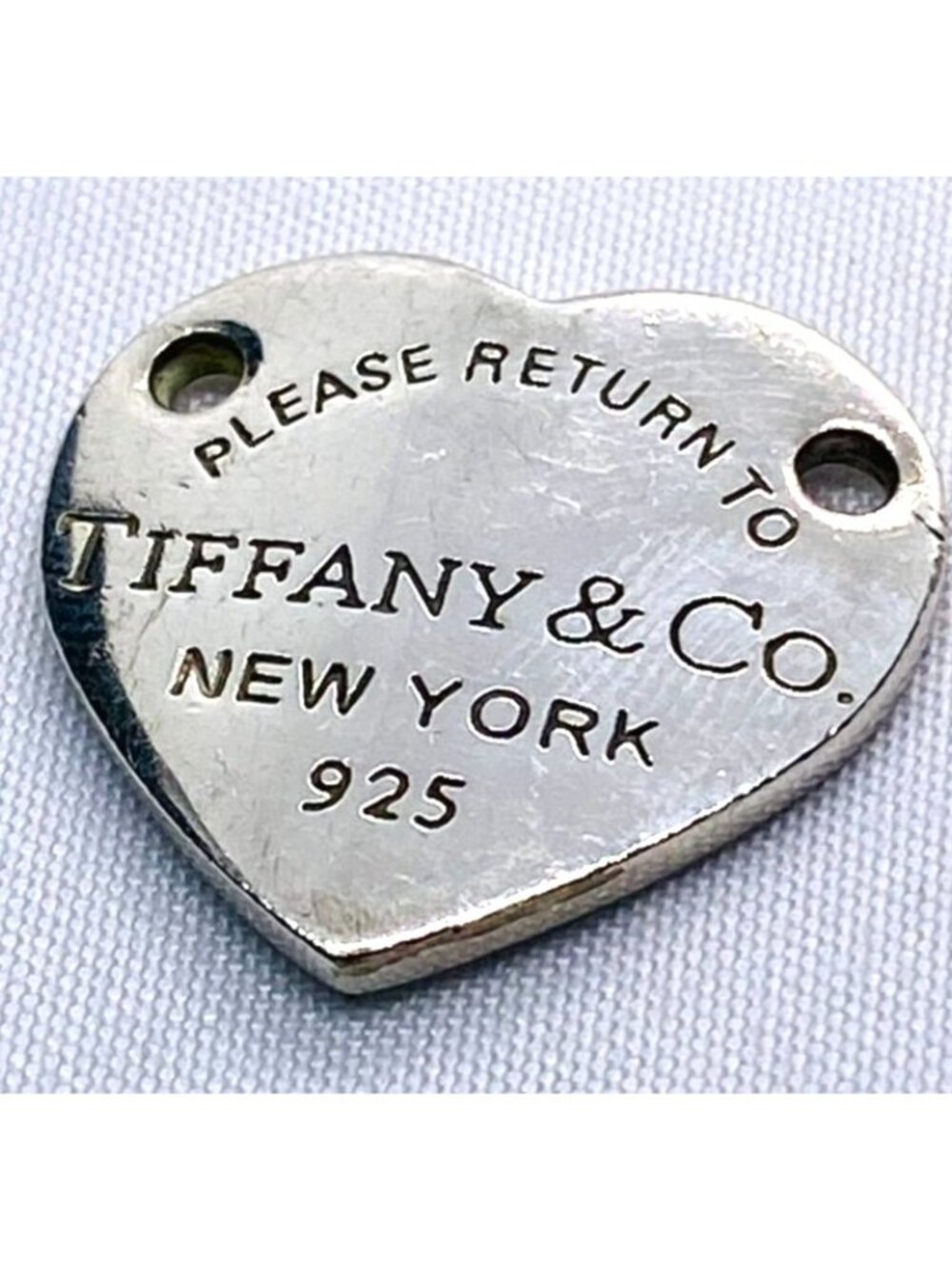 Please Return To Tiffany Heart Sterling Silver 925 . Please Read - Picture 3 of 6